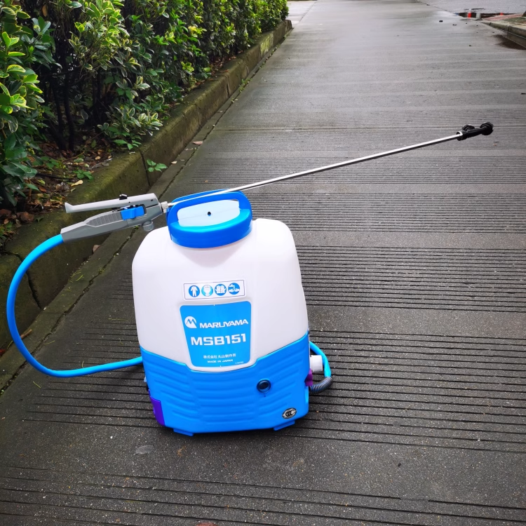 日本丸山MSB151噴霧器背負(fù)式電動(dòng)打藥機(jī)噴霧器防疫消殺消毒