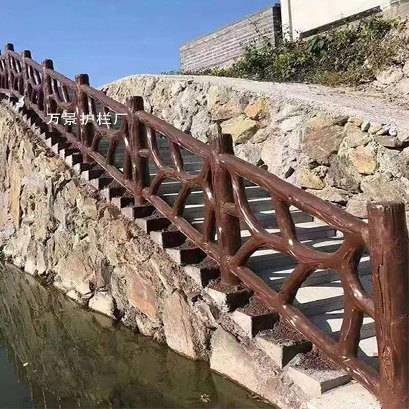 水泥護欄 仿木護欄你 仿木水泥護欄 仿木水泥欄桿