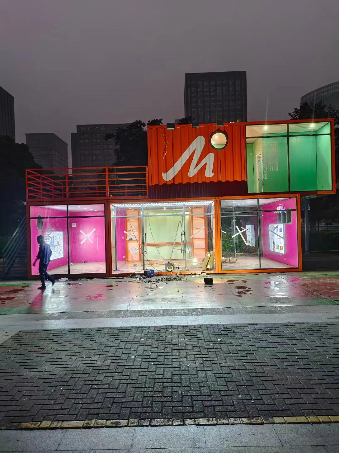 廣西網(wǎng)紅集裝箱咖啡店廠家，批發(fā)，報(bào)價(jià)【廣西弘成建筑工程有限公司】