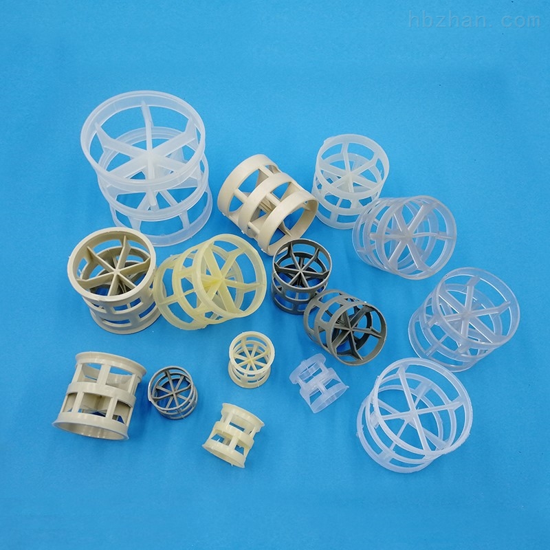 PVDF鮑爾環(huán)填料 各種廢氣塔用PP塑料鮑爾環(huán)填料