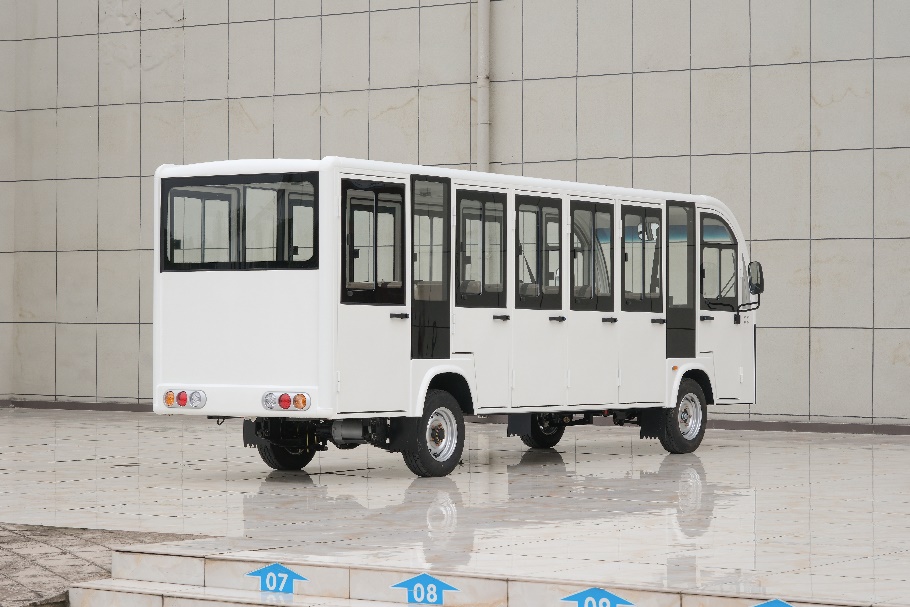 電動(dòng)觀光車帶擋雨門T型17人 外觀時(shí)長續(xù)航觀光車帶門純電款