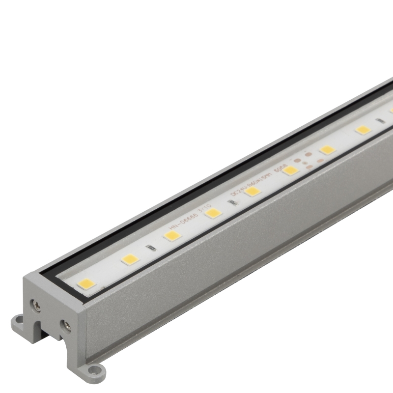 成都外控全彩線條燈光戶外亮化生產(chǎn)廠家硬燈條單色dmx512線條燈