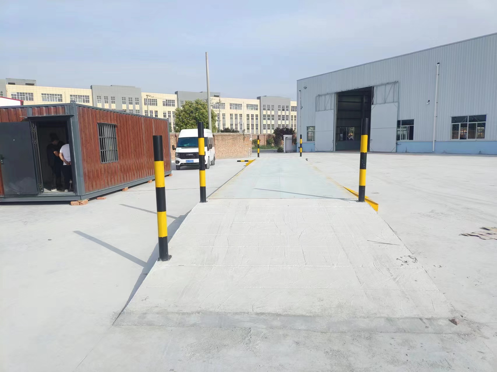 100噸地磅工地工廠市政工程無人值守汽車衡