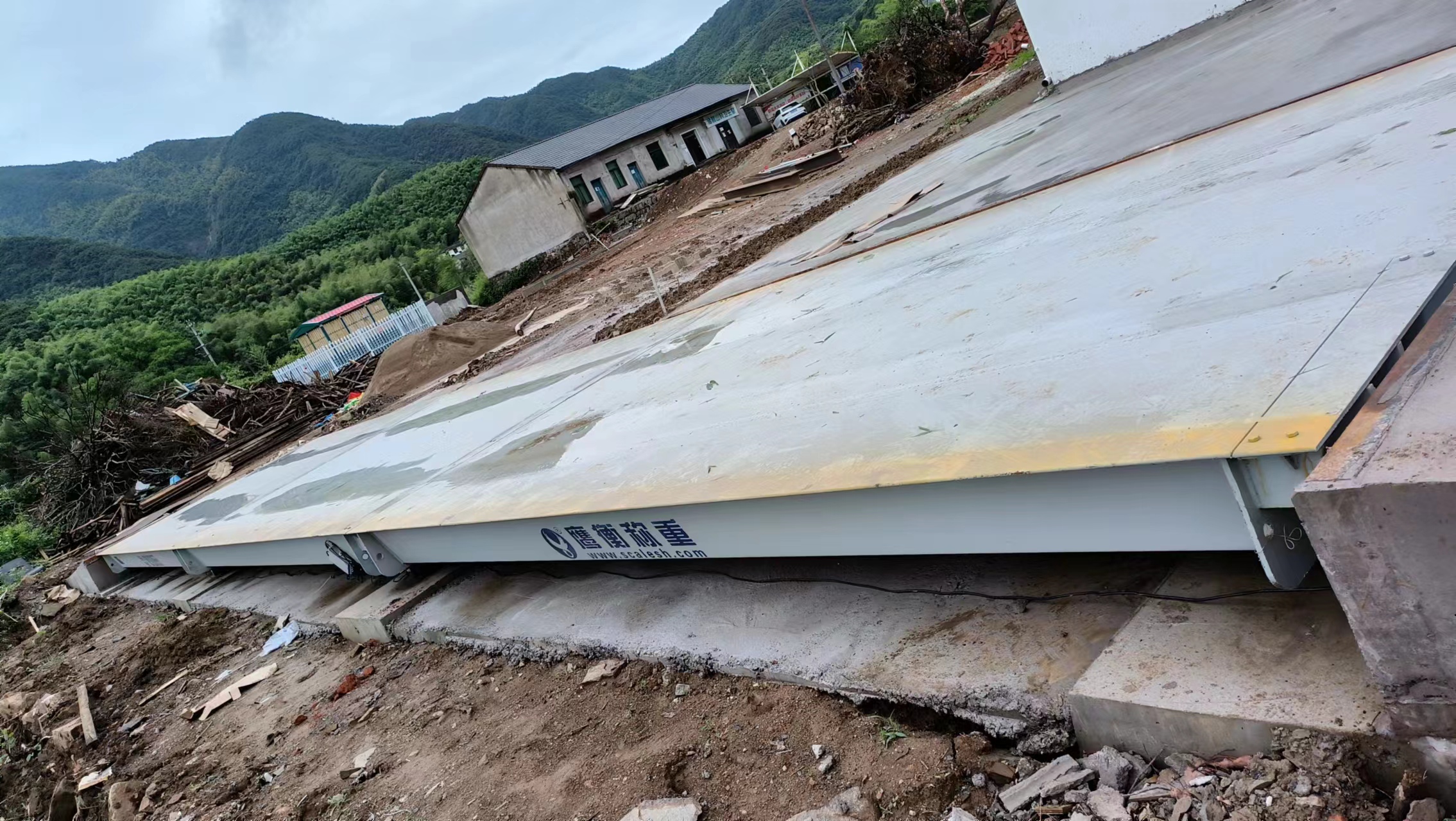 3*18米120噸電子地磅100噸無人值守大型地磅稱