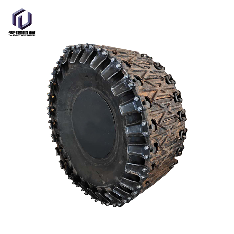 23.5-25標(biāo)準(zhǔn)充氣輪胎防滑履帶 50裝載機(jī)定制防滑鏈