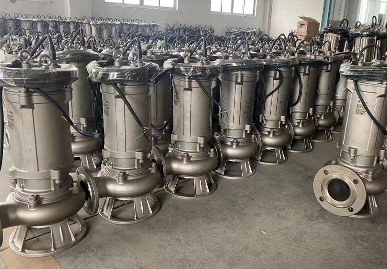 WQP不銹鋼排污泵，不銹鋼潛水排污泵，不銹鋼無堵塞排污泵