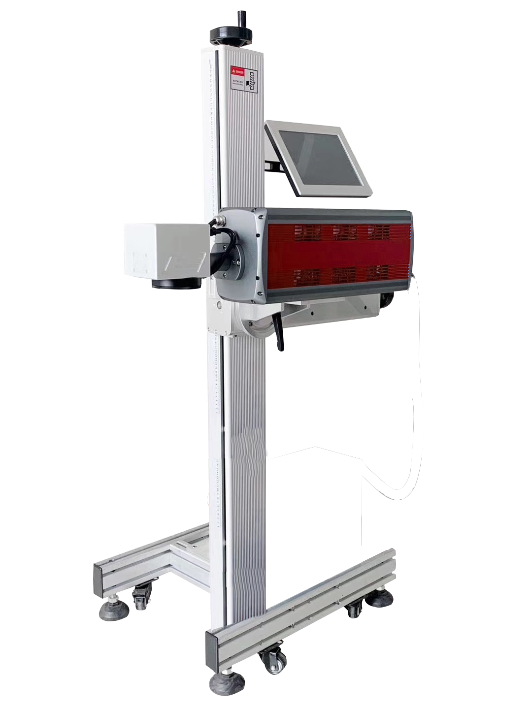 廣東激光噴碼-生產(chǎn)日期噴碼-生產(chǎn)廠家-定做-多少錢-哪家好  CO2飛行激光噴碼機