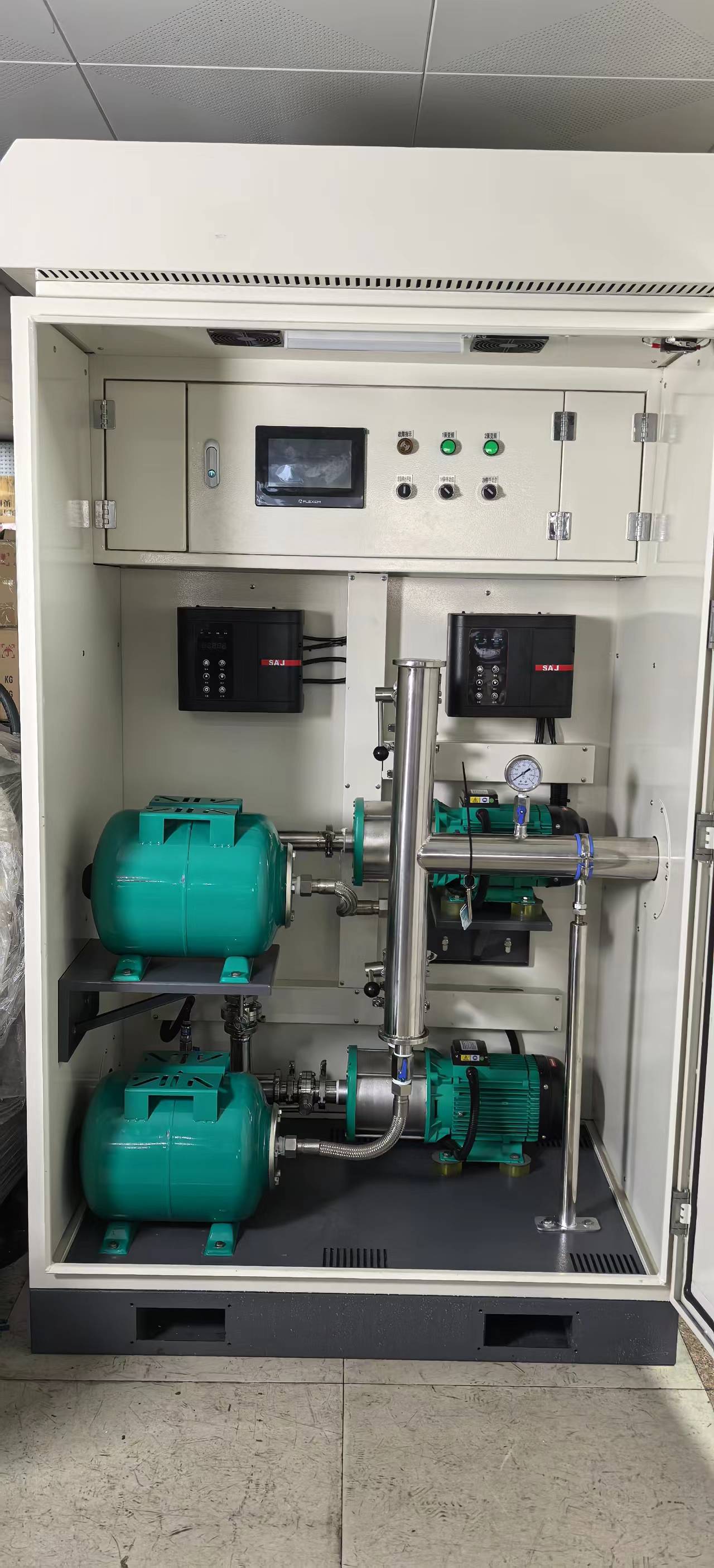 一體式戶外泵房變頻增壓供水水泵組設備